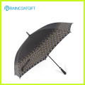 Doppelschicht Windproof Golf Regenschirm mit Vent